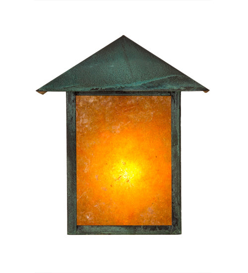Meyda Tiffany 2966 One Light Wall Sconce, Verdigris