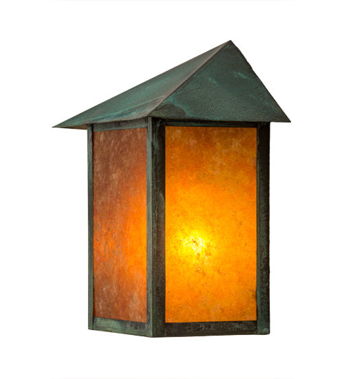 Meyda Tiffany 2966 One Light Wall Sconce, Verdigris