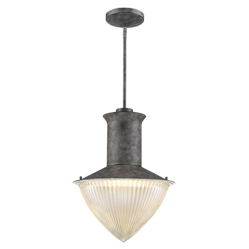Acclaim Lighting IN21375ASH One Light Pendant, Ash