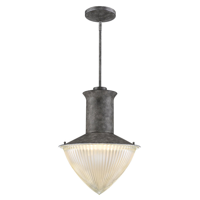 Acclaim Lighting IN21375ASH One Light Pendant, Ash