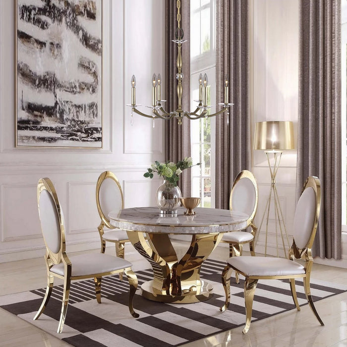 American Brass & Crystal CH5325-U-36G-32G-ST Six Light Chandelier, Old Brass with Polished Brass