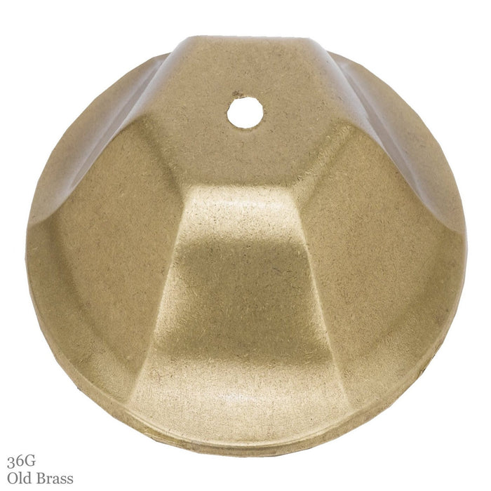 American Brass & Crystal CH5504-G-36G-ST Eight Light Chandelier, Old Brass