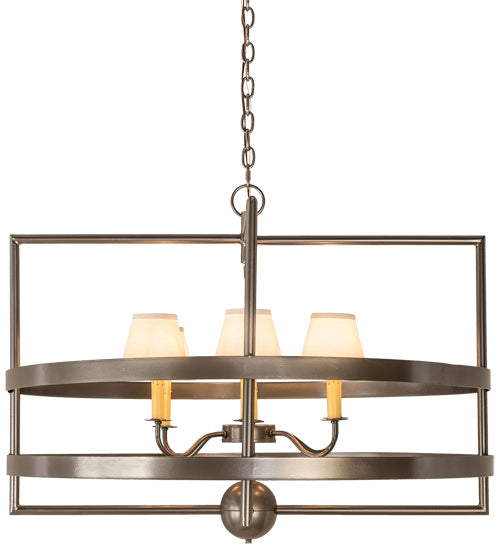 Meyda Tiffany 175746 Six Light Pendant, Bronze Metallic