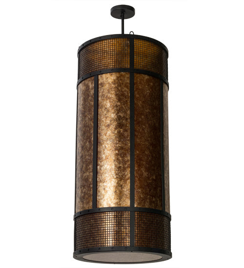 Meyda Tiffany 182589 Eight Light Pendant, Textured Black