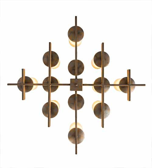 Meyda Tiffany 183053 12 Light Chandelier, French Bronze