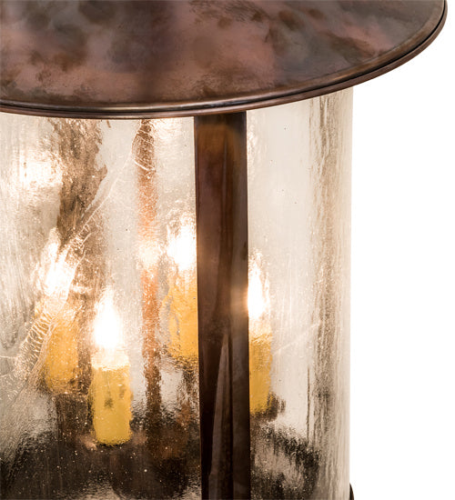 Meyda Tiffany 183802 Four Light Pendant, Vintage Copper