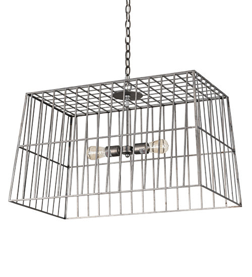 Meyda Tiffany 189145 Two Light Pendant, Matte Clear