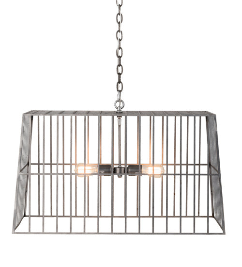 Meyda Tiffany 189145 Two Light Pendant, Matte Clear
