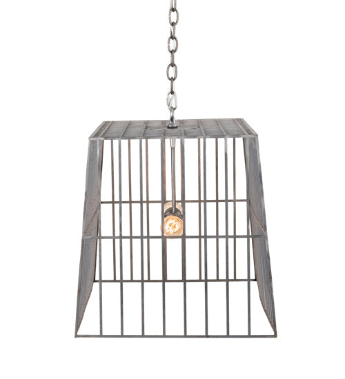 Meyda Tiffany 189145 Two Light Pendant, Matte Clear