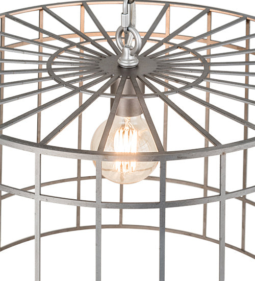 Meyda Tiffany 189147 One Light Pendant, Matte Clear