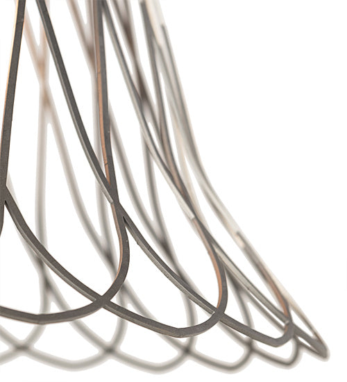 Meyda Tiffany 189149 One Light Pendant, Matte Clear
