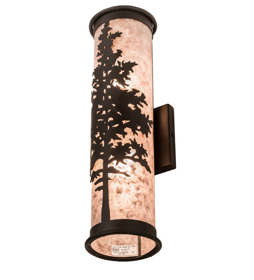 Meyda Tiffany 190092 Two Light Wall Sconce, Oil Rubbed Bronze