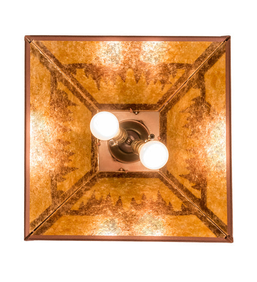Meyda Tiffany 190327 Two Light Pendant, Rust