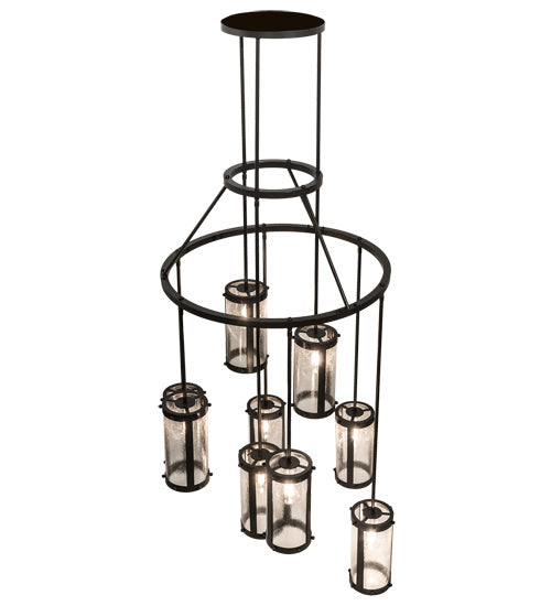 Meyda Tiffany 190661 Nine Light Chandelier, Timeless Bronze