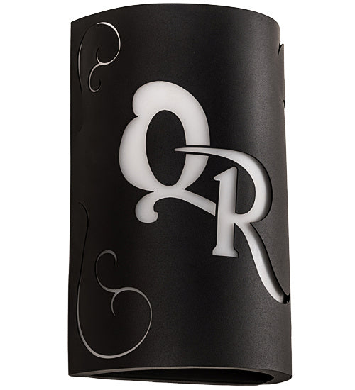 Meyda Tiffany 190883 Two Light Wall Sconce, Black Textured