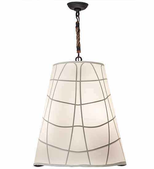 Meyda Tiffany 191373 Three Light Pendant, Oil Rubbed Bronze