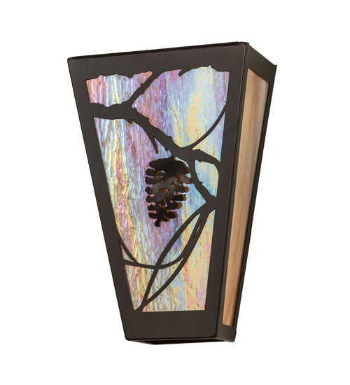 Meyda Tiffany 192001 Two Light Wall Sconce, Timeless Bronze