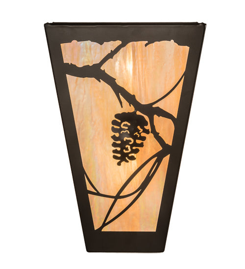 Meyda Tiffany 192001 Two Light Wall Sconce, Timeless Bronze