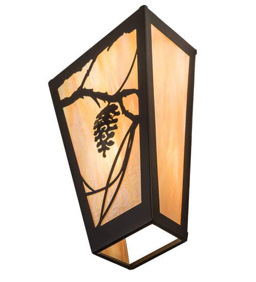 Meyda Tiffany 192001 Two Light Wall Sconce, Timeless Bronze