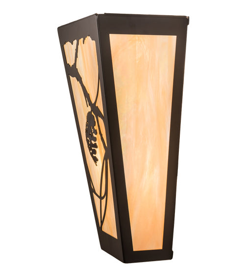 Meyda Tiffany 192001 Two Light Wall Sconce, Timeless Bronze