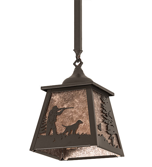 Meyda Tiffany 192004 One Light Pendant, Timeless Bronze