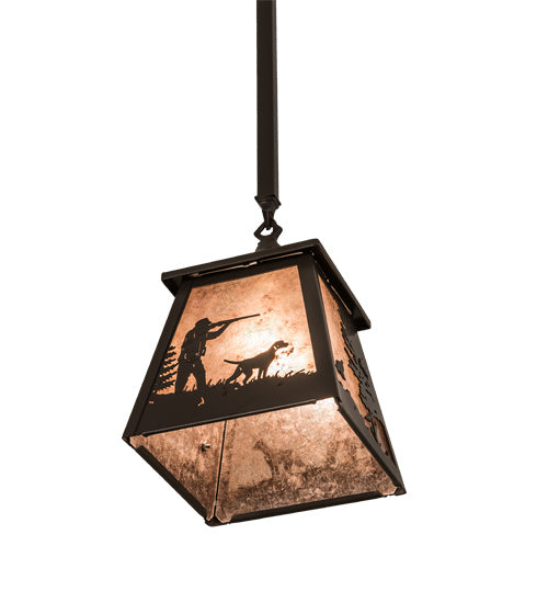 Meyda Tiffany 192004 One Light Pendant, Timeless Bronze