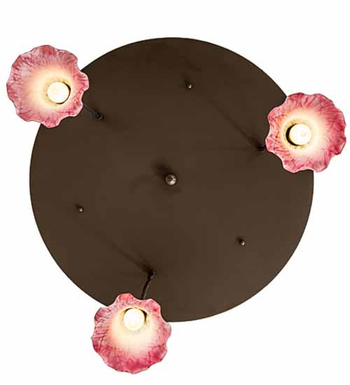 Meyda Tiffany 192383 Three Light Pendant, Timeless Bronze