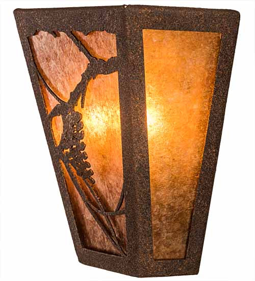 Meyda Tiffany 192456 Two Light Wall Sconce, Rococco