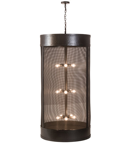 Meyda Tiffany 192799 15 Light Pendant, Timeless Bronze