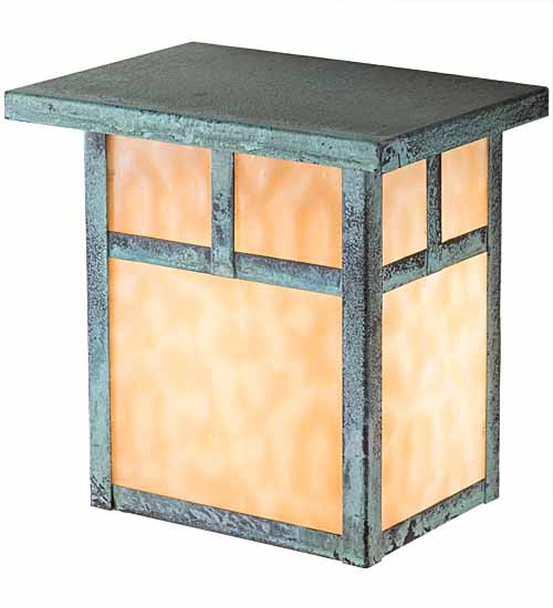 Meyda Tiffany 192915 One Light Wall Sconce, Verdigris