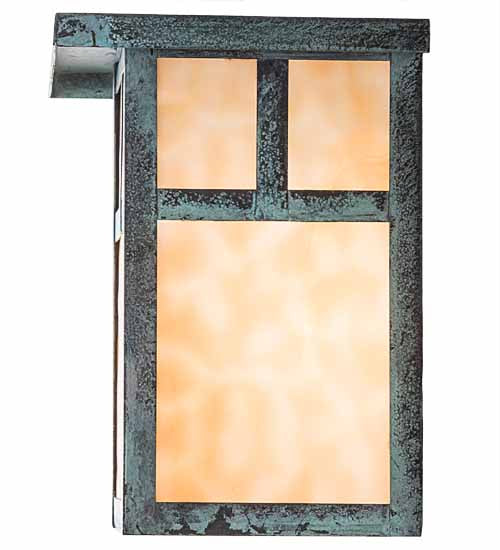 Meyda Tiffany 192915 One Light Wall Sconce, Verdigris