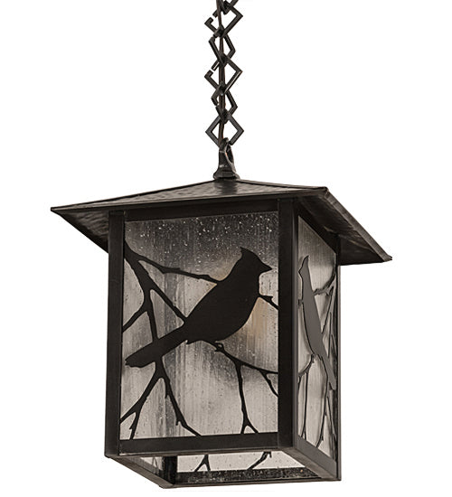 Meyda Tiffany 193400 One Light Pendant, Craftsman Brown