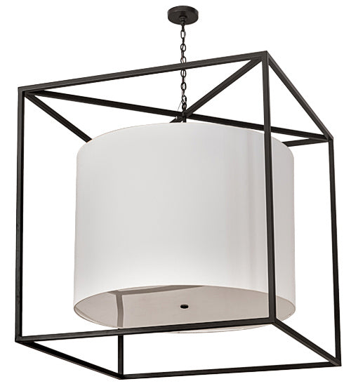 Meyda Tiffany 193416 Six Light Pendant, Timeless Bronze