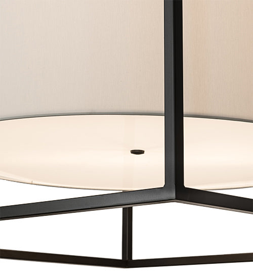 Meyda Tiffany 193416 Six Light Pendant, Timeless Bronze