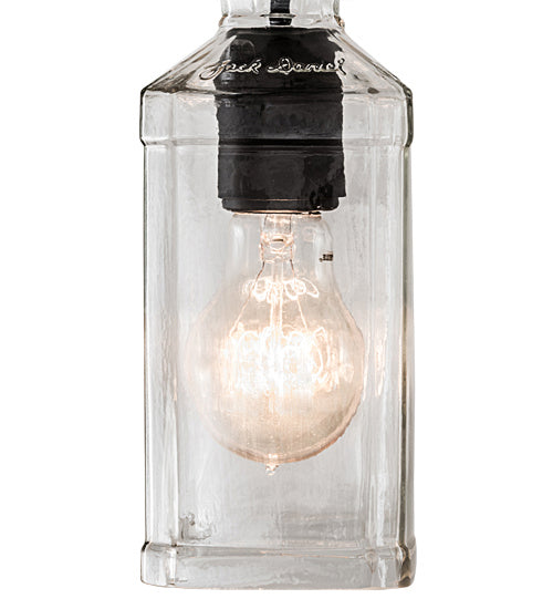 Meyda Tiffany 193436 One Light Mini Pendant, Textured Black
