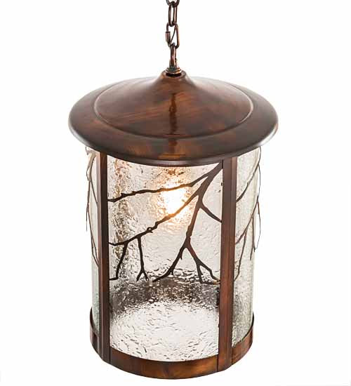 Meyda Tiffany 193544 One Light Pendant, Vintage Copper Powder Coat