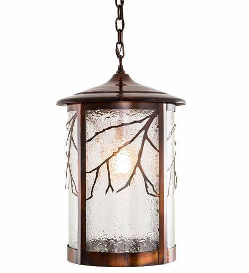 Meyda Tiffany 193544 One Light Pendant, Vintage Copper Powder Coat