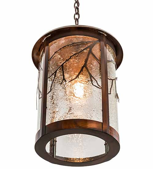 Meyda Tiffany 193544 One Light Pendant, Vintage Copper Powder Coat