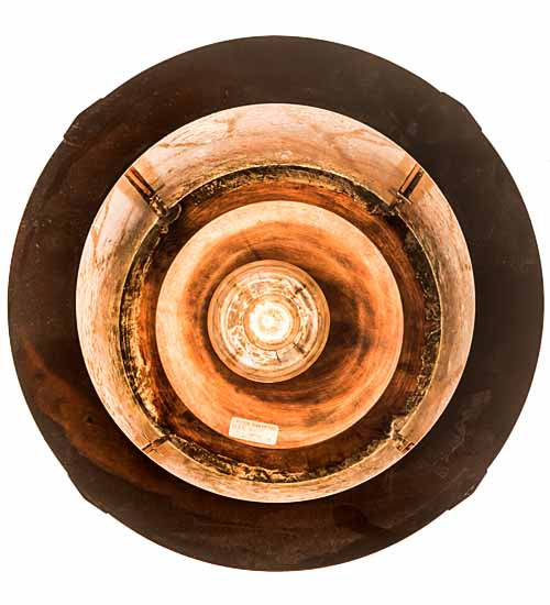 Meyda Tiffany 193544 One Light Pendant, Vintage Copper Powder Coat