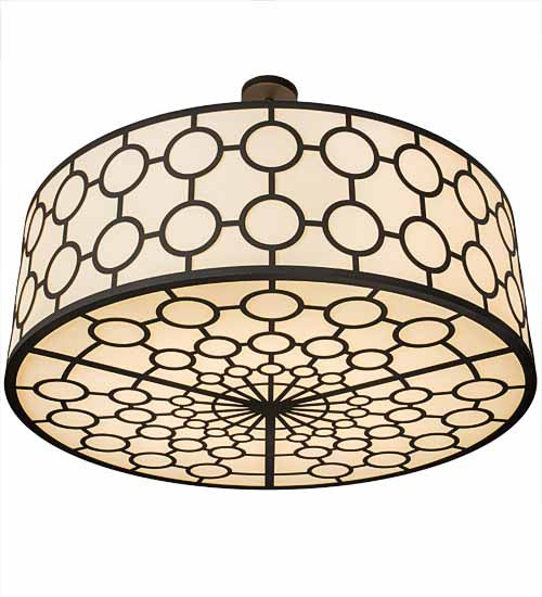 Meyda Tiffany 189150 Eight Light Pendant, Wrought Iron