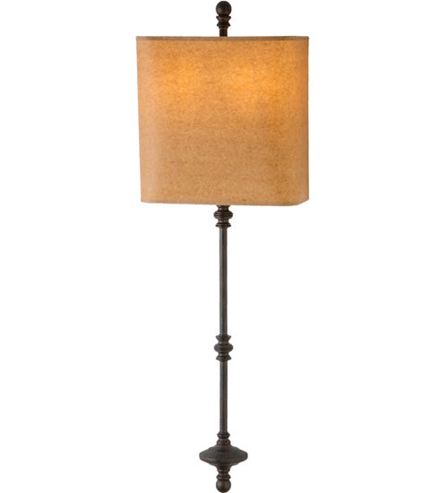 Meyda Tiffany 156674 Two Light Wall Sconce, Classic Rust