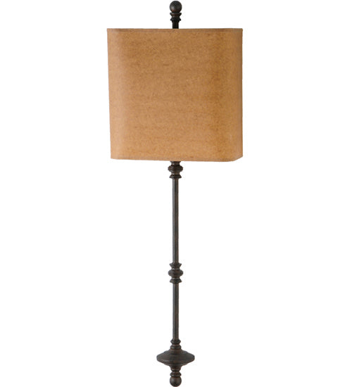 Meyda Tiffany 156674 Two Light Wall Sconce, Classic Rust