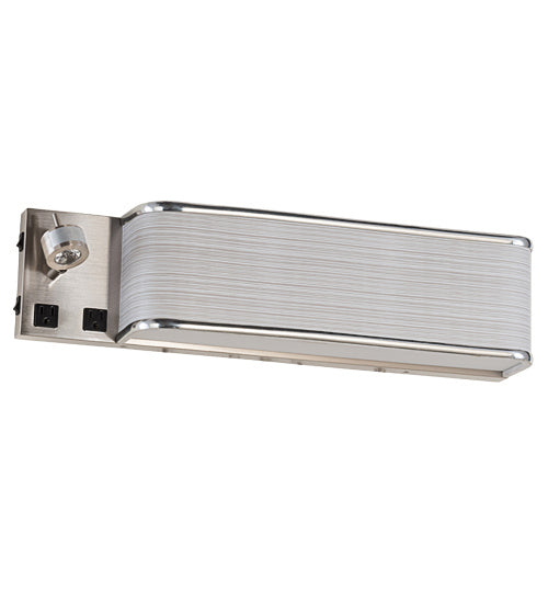 Meyda Tiffany 195309 Three Light Wall Sconce, Nickel