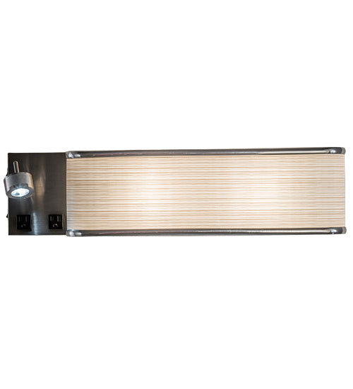 Meyda Tiffany 195309 Three Light Wall Sconce, Nickel