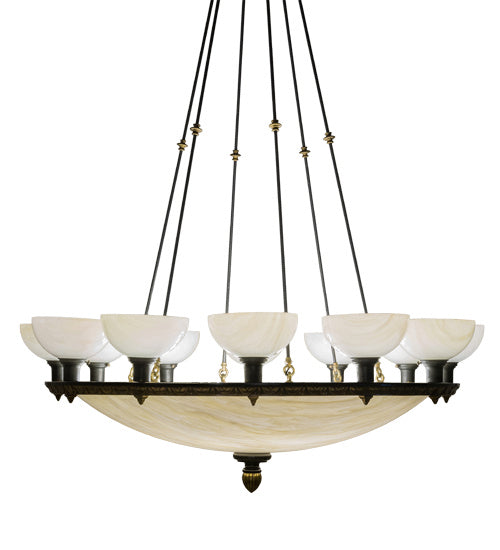 Meyda Tiffany 198020 24 Light Chandelier, Black