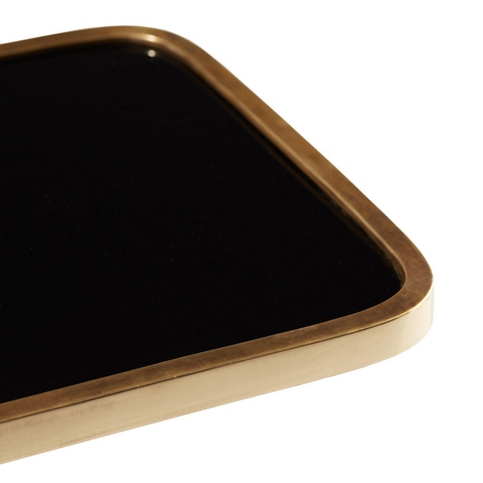 Arteriors 4386 Accent Table, Vintage Brass