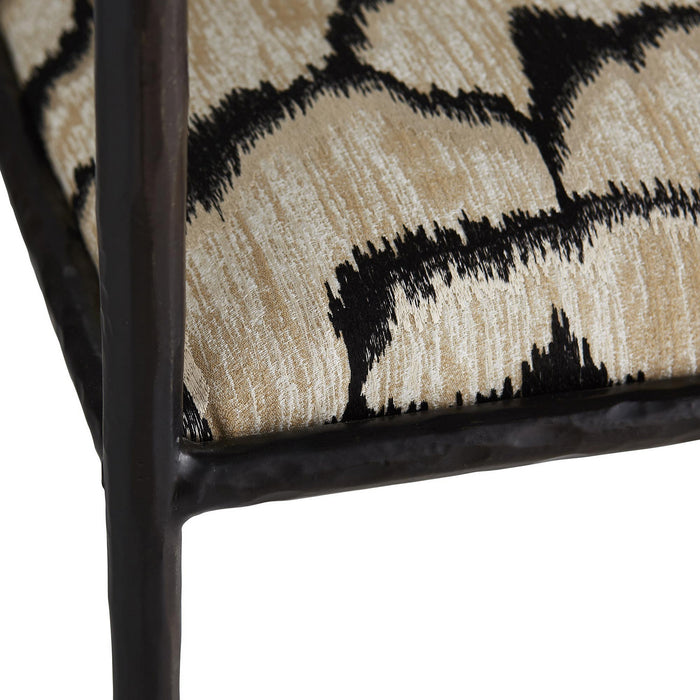 Arteriors 4506 Chair, Ocelot