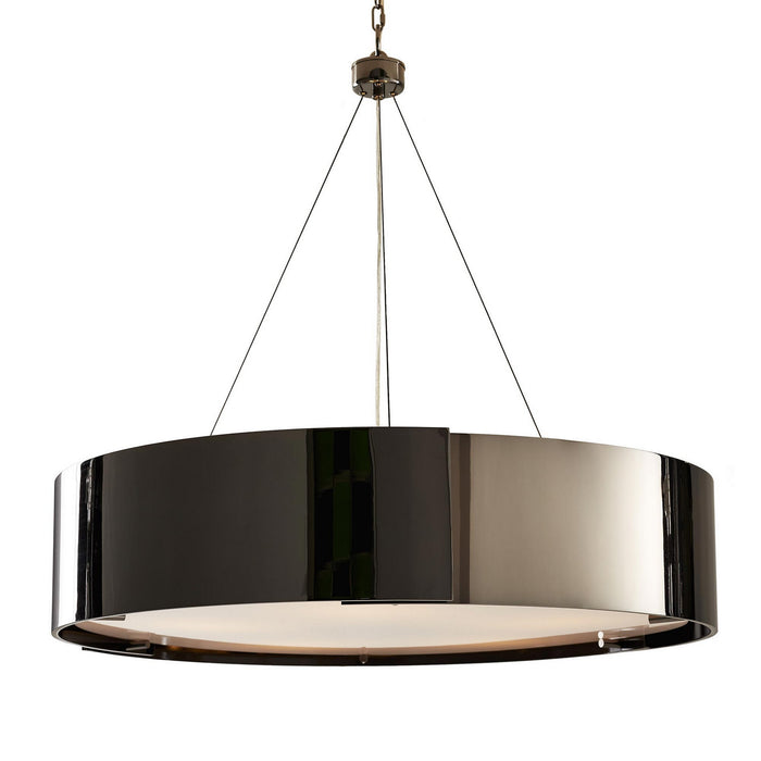 Arteriors 89448 Five Light Chandelier, Black Nickel