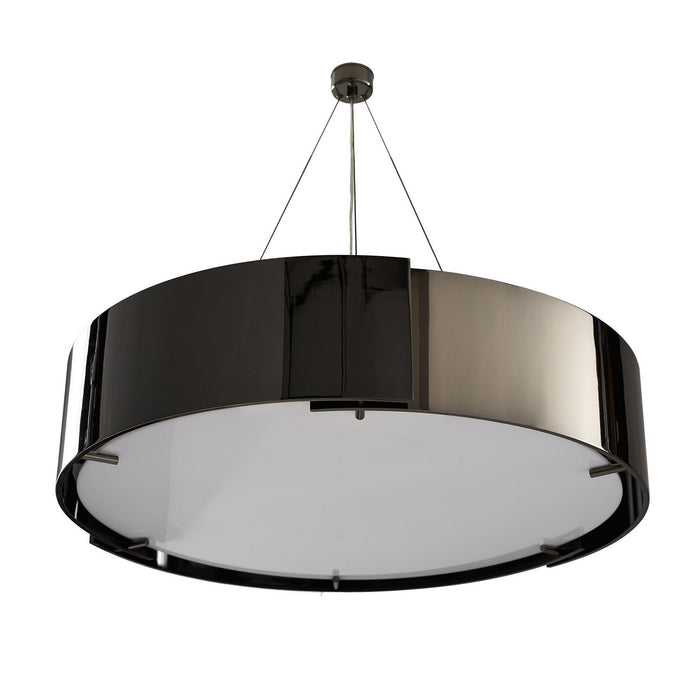 Arteriors 89448 Five Light Chandelier, Black Nickel