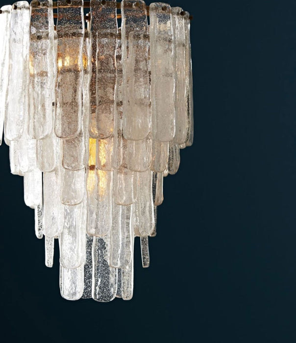 Arteriors 89453 Three Light Chandelier, Clear